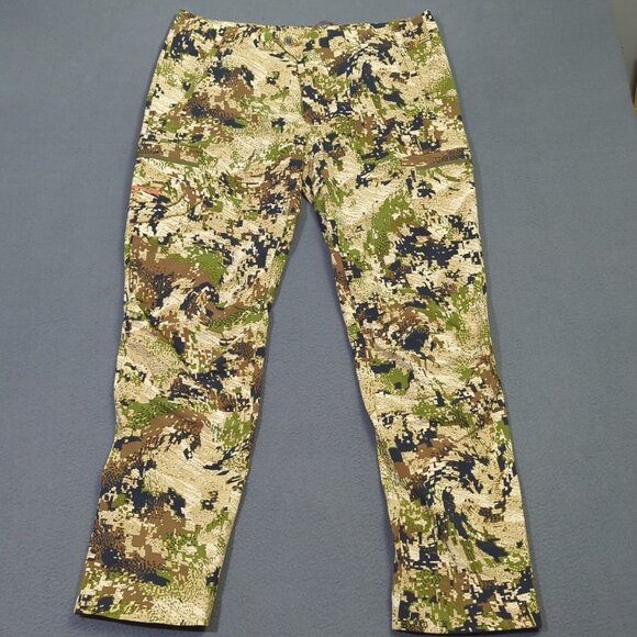 Sitka Ascent Pant Men's 40 Multicolor Optifade Subalpine Odor Free Stretch - Picture 1 of 16